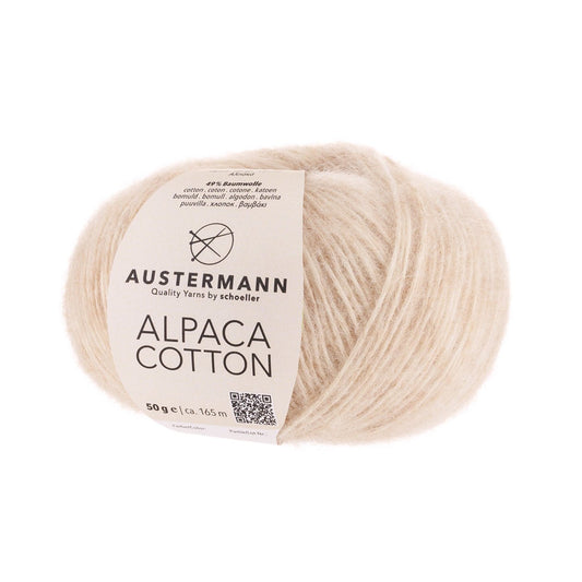 ALPACA COTTON | 165 m - 50 g | 01 - CREME - Handarbeiten - 1