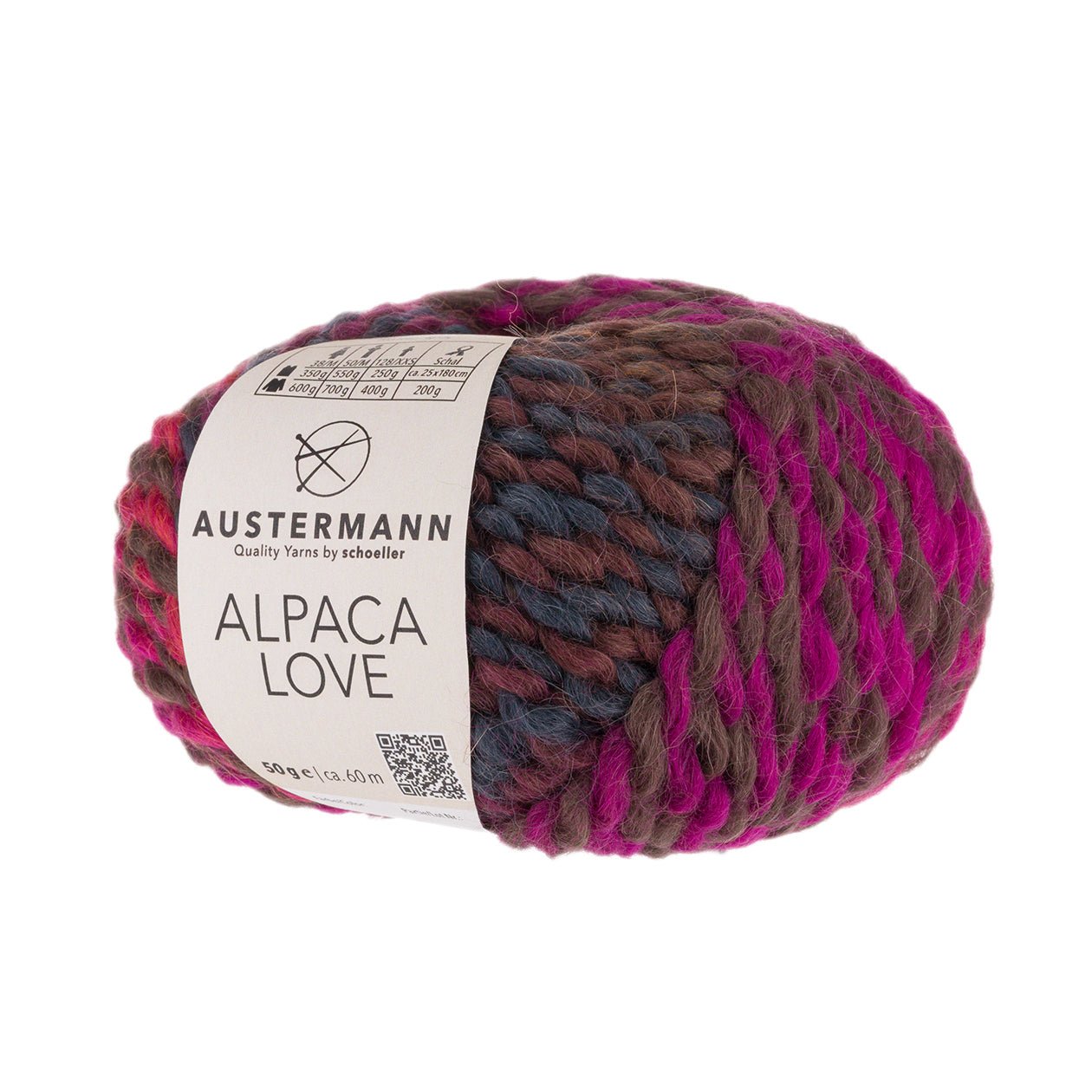 ALPACA LOVE | 60 m - 50 g | 05 - BERRY - Handarbeiten - 1