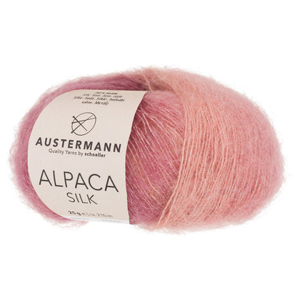 ALPAKA SILK | 210 m - 25 g | 02 - ROSENQUARZ - Handarbeiten - 1