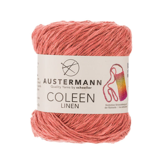 COLEEN LINEN | 120m - 50g | 04 - KORALLE - Handarbeiten - 1