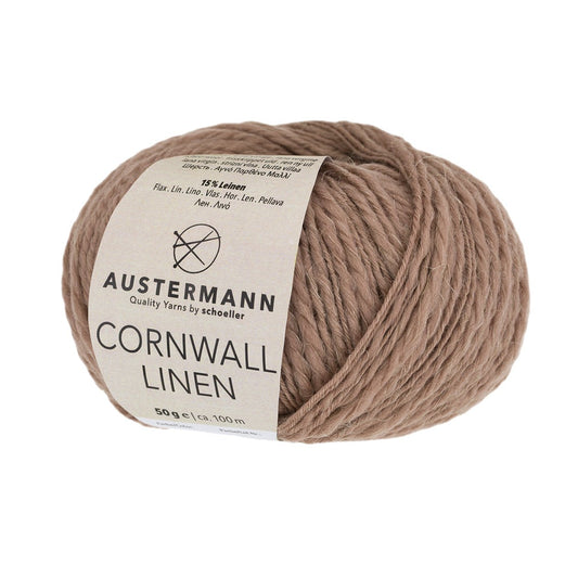 CORNWALL LINEN | 100 m - 50g | 05 - CAMEL - Handarbeiten - 1