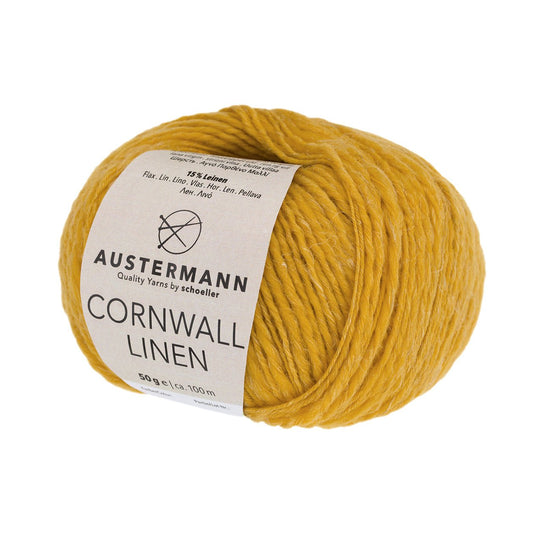 CORNWALL LINEN | 100 m - 50g | 09 - GOLD - Handarbeiten - 1