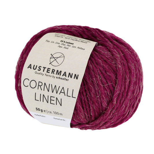 CORNWALL LINEN | 100 m - 50g | 11 - BEERE - Handarbeiten - 1