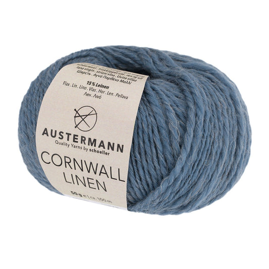 CORNWALL LINEN | 100 m - 50g | 12 - JEANS - Handarbeiten - 1