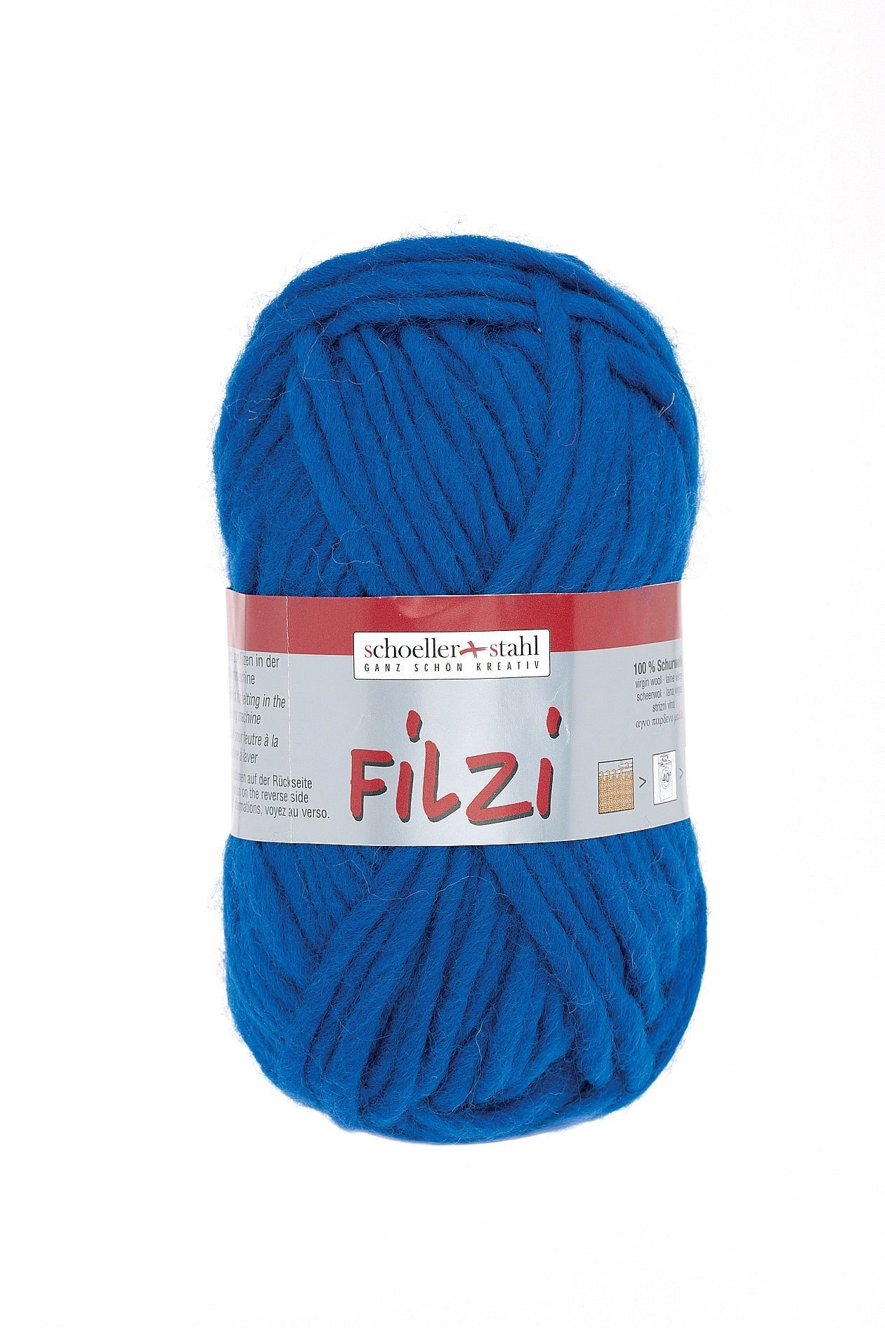 FILZI 50g | Farbe 21 - ROYAL - Strickwolle - Handarbeiten - 1