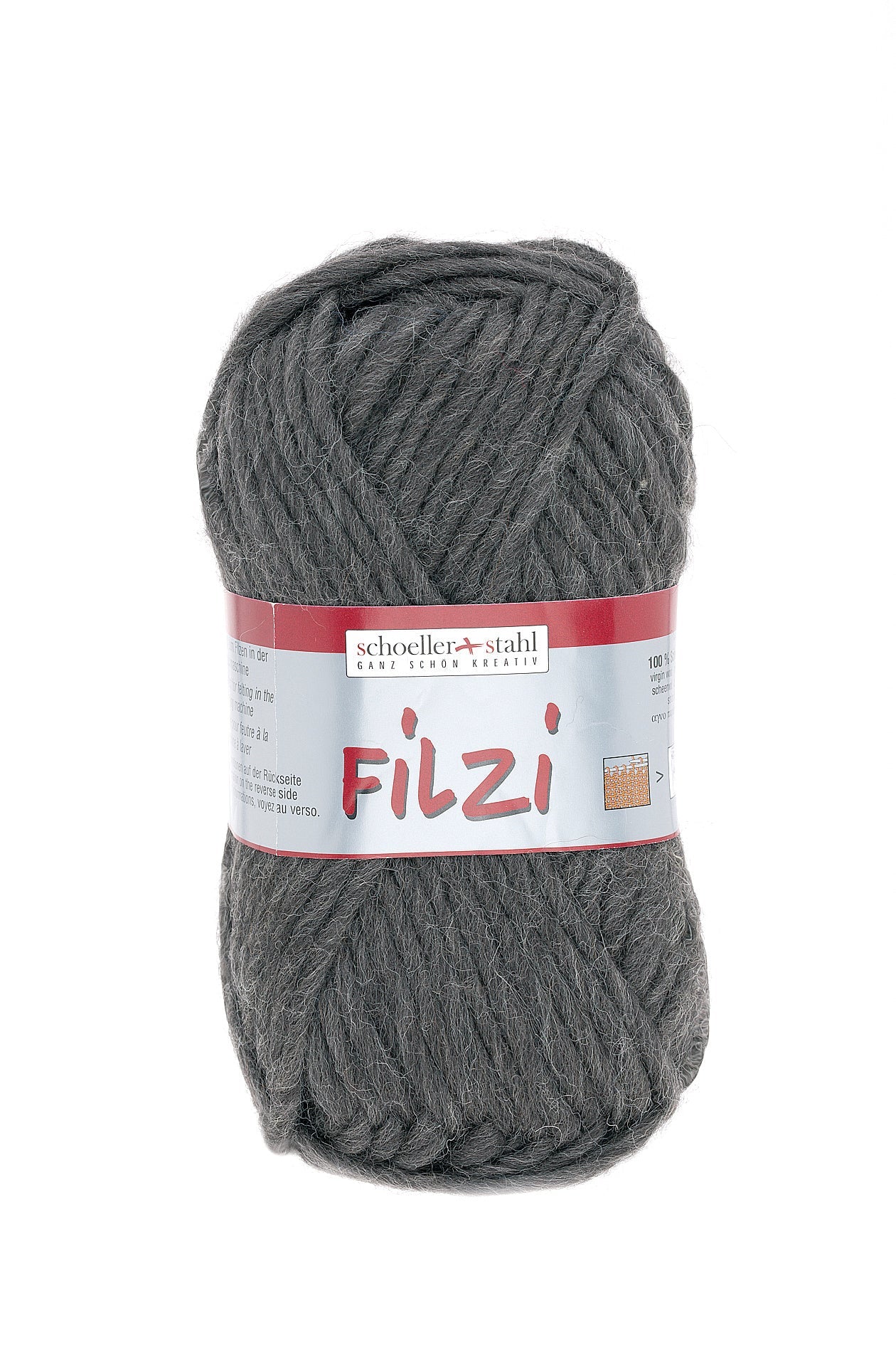 FILZI 50g | Farbe 37 - KAFFEE - MELIERT - Strickwolle - Handarbeiten - 1