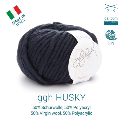 ggh Husky Box | 300g Set (6x50g) – 010 – Marine - Handarbeiten - 3