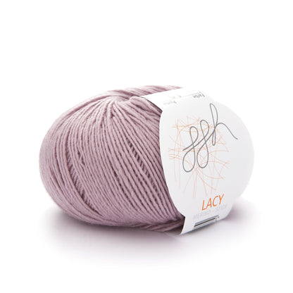 GGH Lacy | Merinowolle mit Seide | 25g - 170m | 002 - Rosa - Handarbeiten - 1