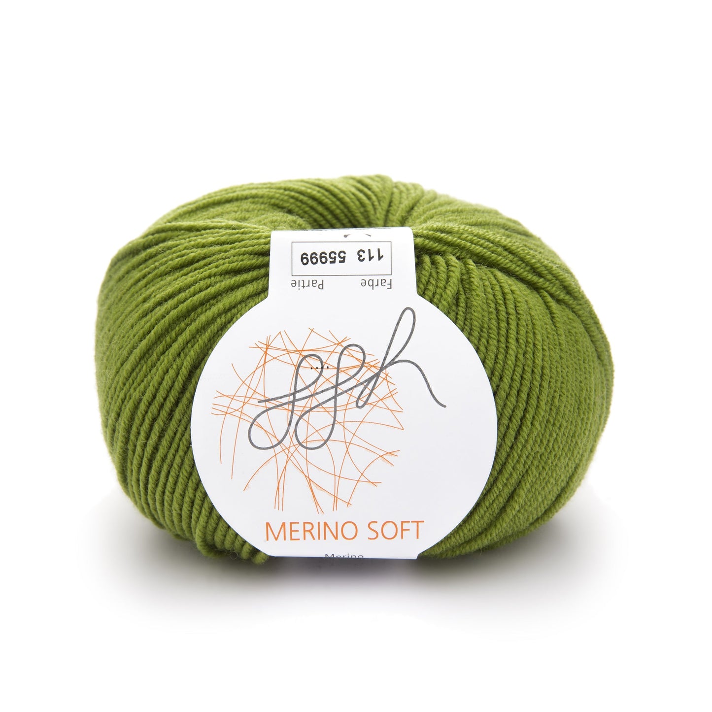 ggh Merino Soft | Merinowolle | 170m/50g | 113 - Moos - Handarbeiten - 2