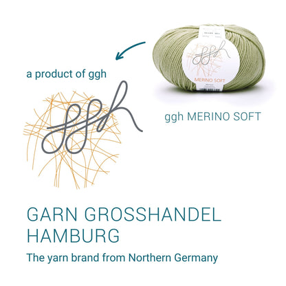 ggh Merino Soft | Merinowolle | 170m/50g | 135 - Helles Khaki - Handarbeiten - 5