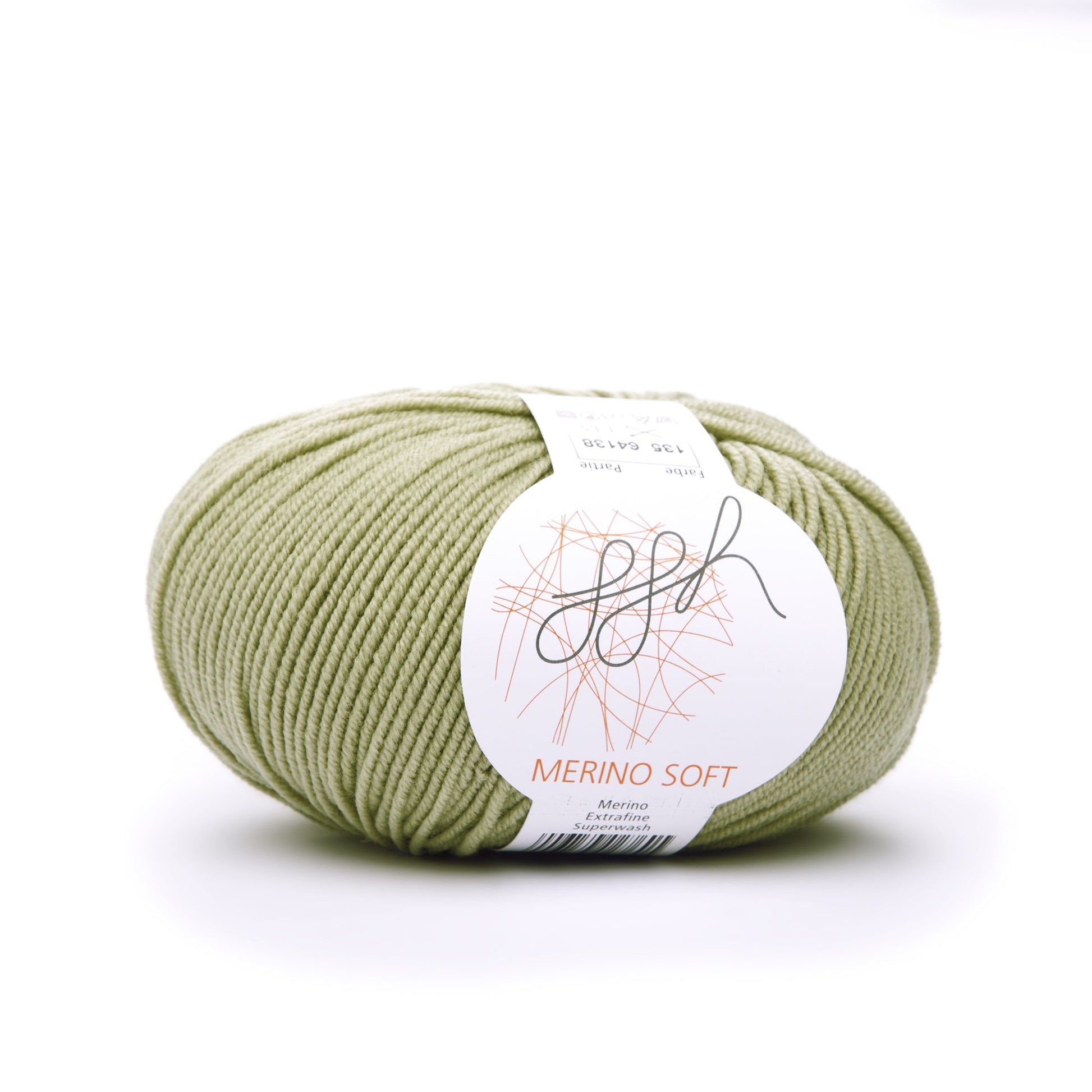 ggh Merino Soft | Merinowolle | 170m/50g | 135 - Helles Khaki - Handarbeiten - 1