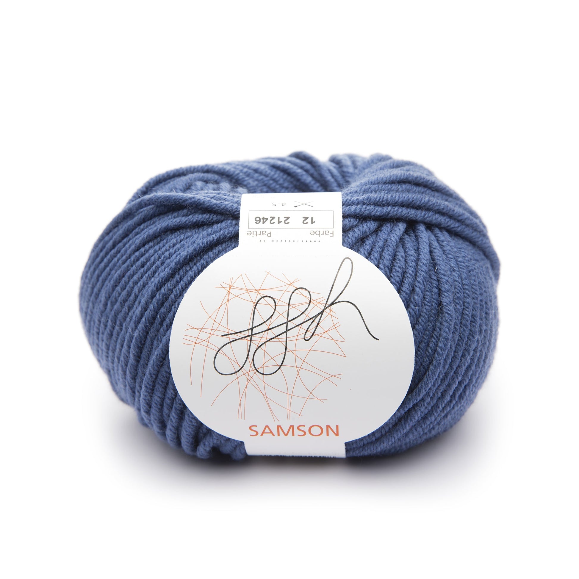 ggh Samson | Merinowolle | 85m/50g | 012 - Indigoblau - Handarbeiten - 1