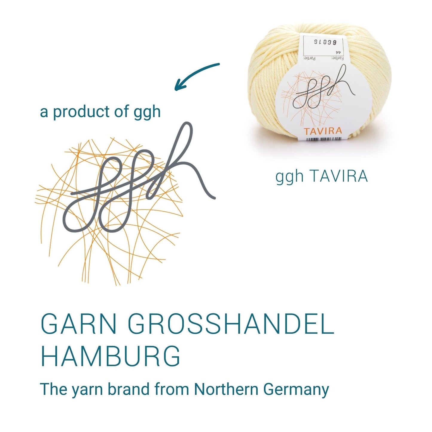 ggh Tavira | 100% Baumwolle | 80m/50g | 044 - Vanille - Handarbeiten - 5