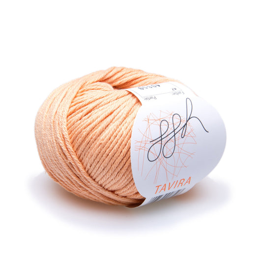 ggh Tavira | 100% Baumwolle | 80m/50g | 047 - Apricot - Handarbeiten - 1