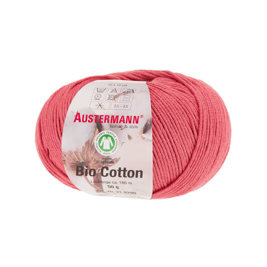 GOTS BIO COTTON 180 | 180 m - 50 g | 21 - KORALLE - Handarbeiten - 1