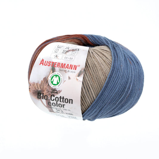 GOTS BIO COTTON COLOR 180 | 180 m - 50 g | 109 - VINTAGE - Handarbeiten - 1