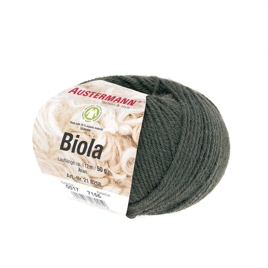 GOTS BIOLA | 112 m - 50 g | 17 - OLIV - Handarbeiten - 1