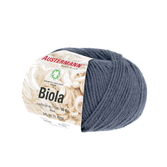 GOTS BIOLA | 112 m - 50 g | 20 - JEANS - Handarbeiten - 1