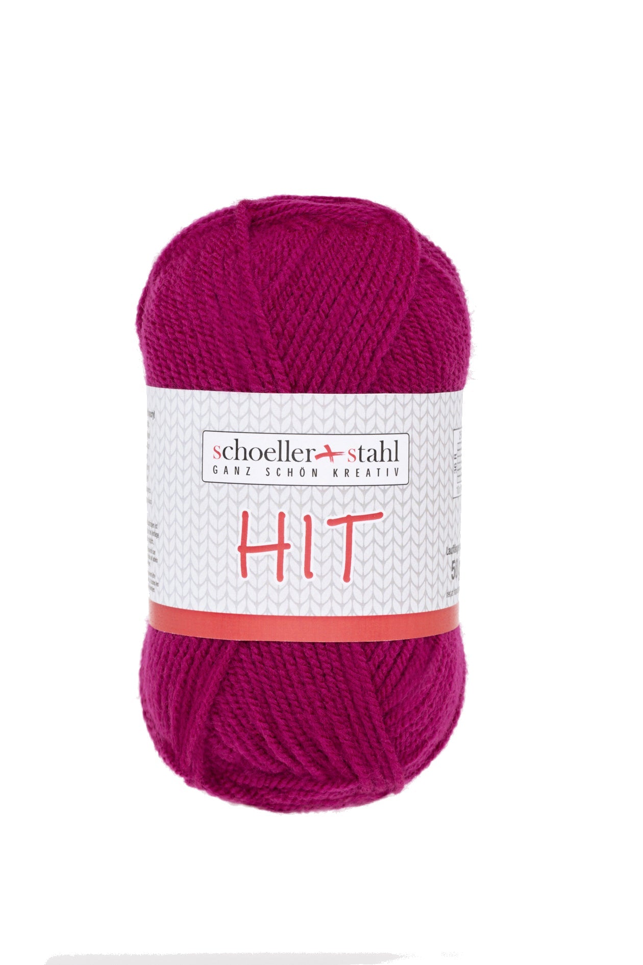 HIT 50G | Farbe 237 - PURPUR - Strickwolle - Handarbeiten - 1