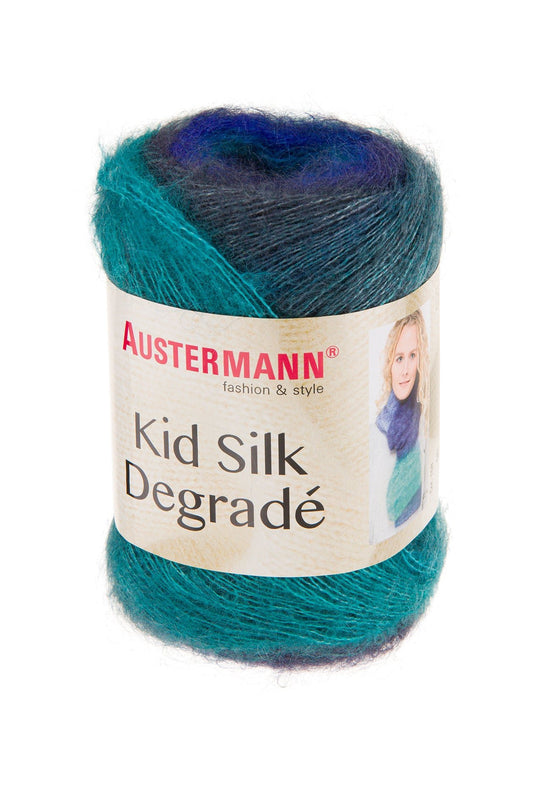 KID SILK DEGRADEE | 425 m - 50 g | 108 - LAGUNE - Handarbeiten - 1