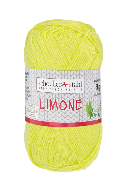 LIMONE 50G | Farbe 113 - VITAMIN - Strickwolle - Handarbeiten - 1