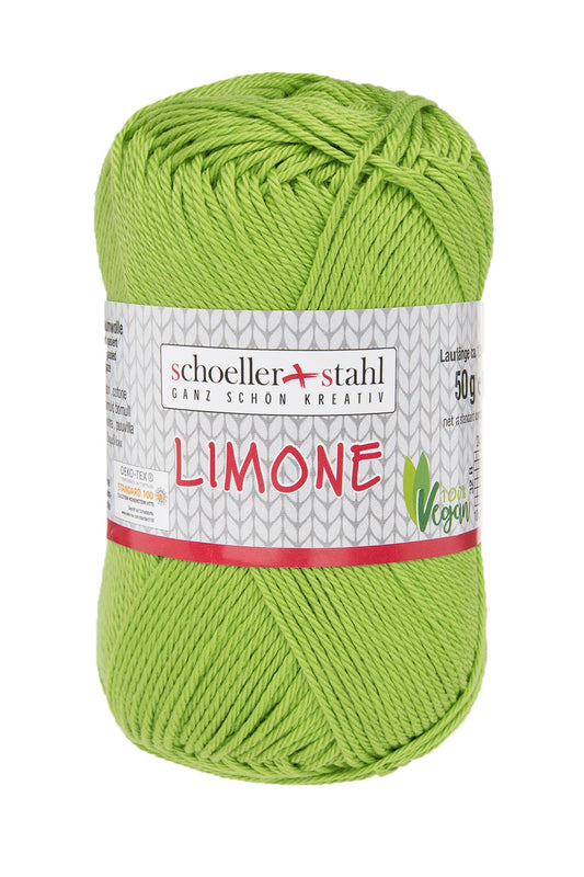 LIMONE 50G | Farbe 145 - MAIGRUEN - Strickwolle - Handarbeiten - 1