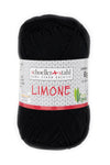 LIMONE 50G | Farbe 24 - SCHWARZ - Strickwolle - Handarbeiten - 1