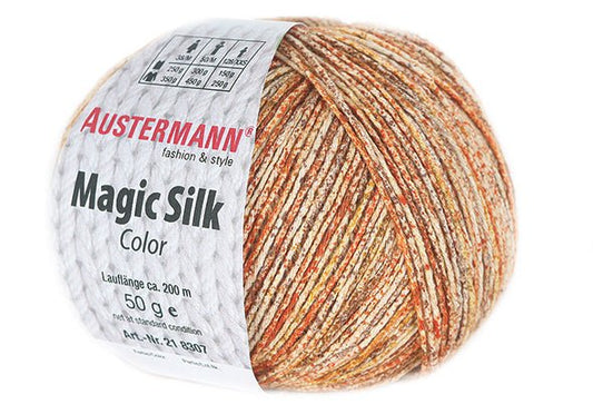 MAGIC SILK COLOR | 200 m - 50 g | 102 - GOLD - Handarbeiten - 1