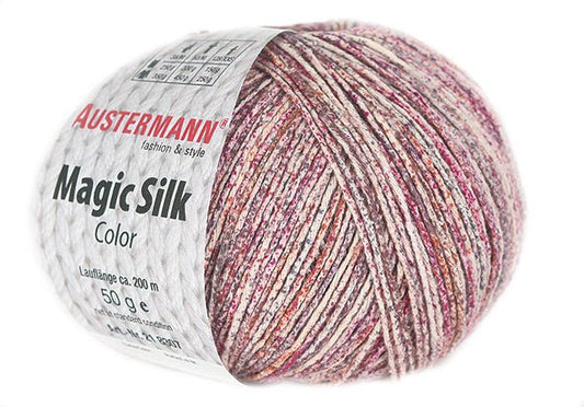 MAGIC SILK COLOR | 200 m - 50 g | 103 - BEERE - Handarbeiten - 1