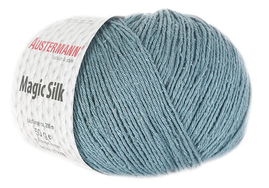 MAGIC SILK UNI | 200 m - 50 g | 08 - FJORD - Handarbeiten - 1