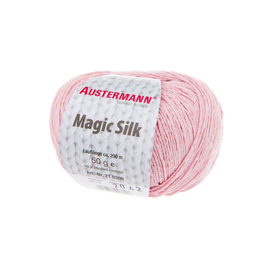 MAGIC SILK UNI | 200 m - 50 g | 10 - ROSÉ - Handarbeiten - 1