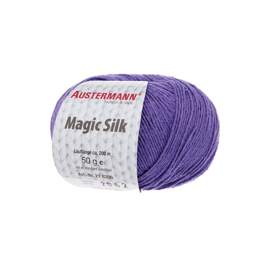 MAGIC SILK UNI | 200 m - 50 g | 15 - LAVENDEL - Handarbeiten - 1