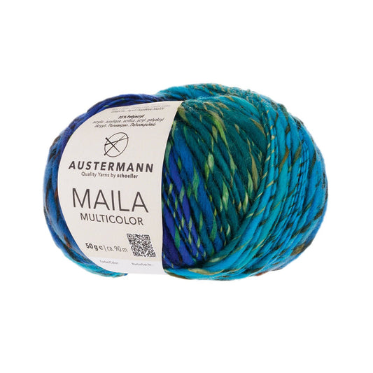 MAILA MULTICOLOR | 90 m - 50 g | 05 - LAGUNE - Handarbeiten - 1