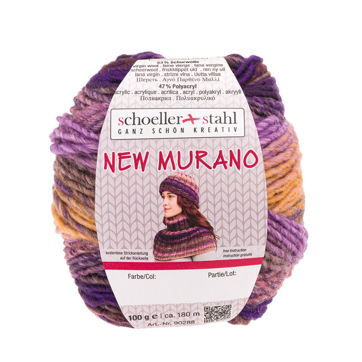 NEW MURANO 100G | Farbe 12 - VIOLA - Handarbeiten - 1