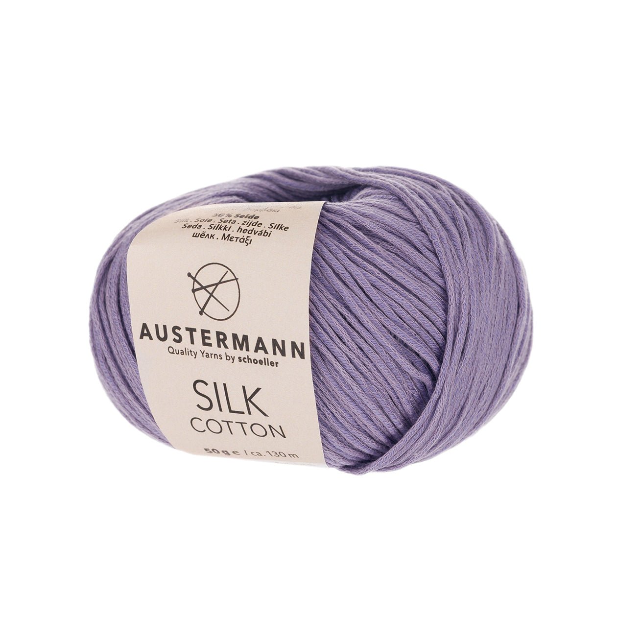 Silk Cotton | 130 M - 50 G | 12 - Flieder - Handarbeiten - 1