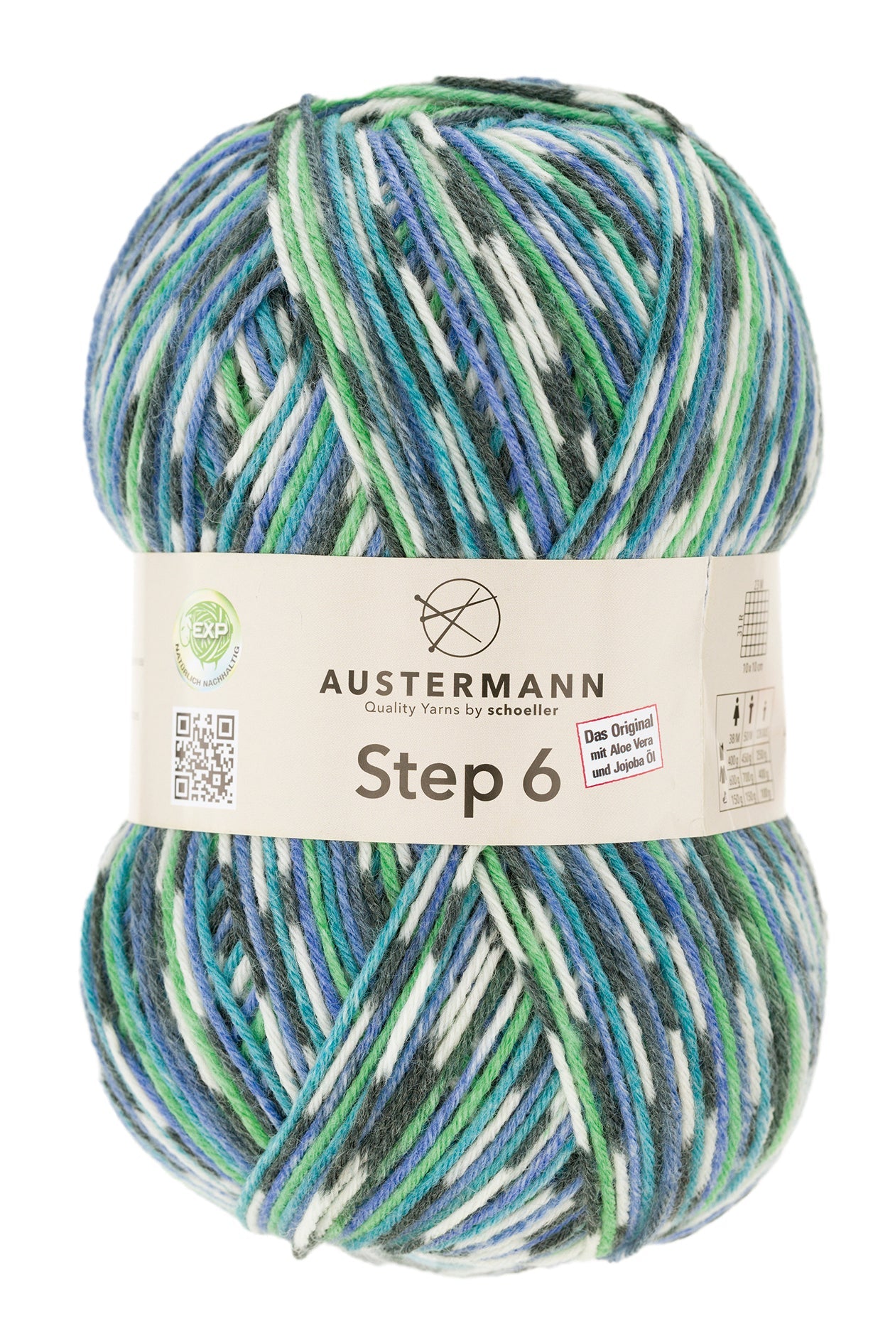 Step 6 Color Exp | 410 M - 150 G | 789 - Electric Blue - Strickwolle - Handarbeiten - 1